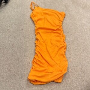 Princess Polly Bright Orange Dress